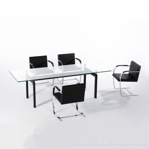 Modern Cassina Conference Table Le Corbusier LC6 table for conference room